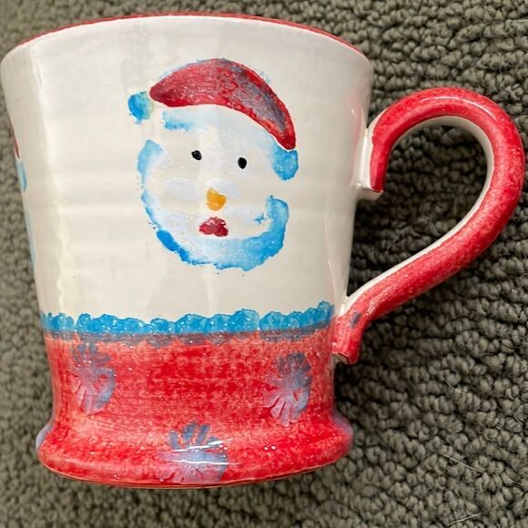Ceramic Helefavolose Italian Santa Coffee Mug Cup - Picture 1 of 5